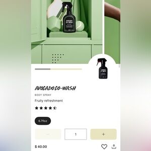 Avocado Co-Wash Body Spray